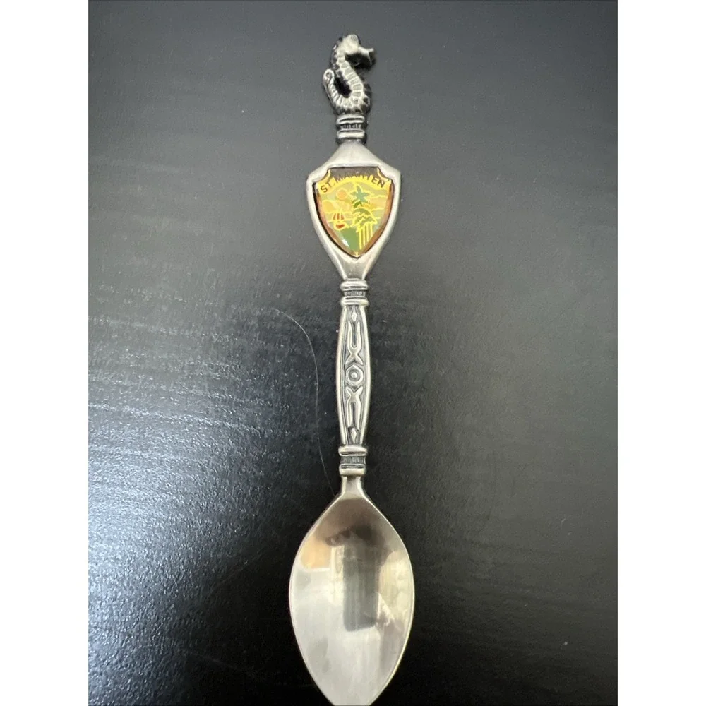 Vintage Souvenir Spoon US‎ Collectible St Maarten